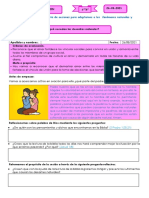 6º Ficha Religion Porque Suceden Los Desastres Naturales 26 Agosto