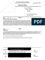 2015-10-07 USDA Inspection Report Jerry Holly