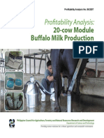 20-Cow Module Buffalo Milk Production: Profi Tability Analysis