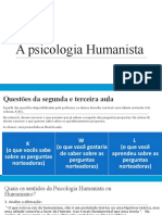 Aula 02 A Psicologia Humanista