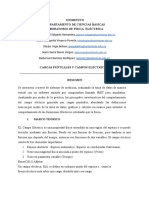 Informe # 1 Campos y Fuerzas Eléctricas