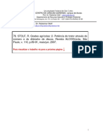 Grades Agricolas. 2 - Potencia Do Trator Atraves Do Numero e Do Diametro de Discos (Stolf, R.)