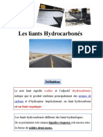 Les Liants Hydrocarbonés