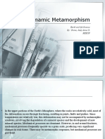 Dynamic Metamorphism: Earth and Life Science By: Bravo, Jessy Anne G. Mseuf