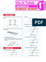 Clase para Tercero Rectas Paralelas y Secantes