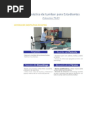 Guía Práctica de Columna Lumbar Artrokinemática para Estudiantes