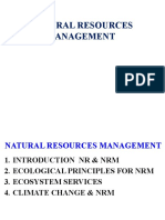 Natural Resources Management