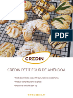 Credin Monofolha Petit Four Amendoa