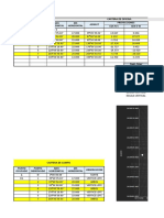 Hoja de Calculo Cartera Topografica