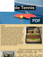 Table Tennis History