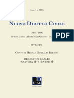 Nuovo Diritto Civile. Derechos Reales Contra Sí y Entre Sí