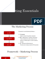 Marketing Essentials