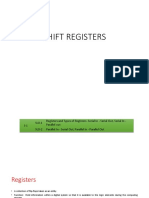 Shift Registers Notes