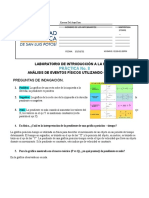 Práctica No. 9 Análisis de Eventos Físicos