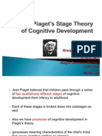 Jean Piaget's Stage Theory of Cognitive Development