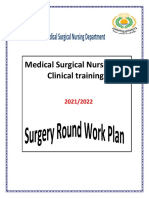 Medical Surgical Nursing (1) Clinical Training