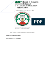 Provincias, Capitales, Cantones y Parroquias Del Ecuador