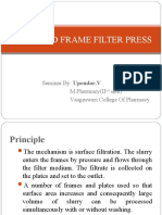 Plate and Frame Filtration Final