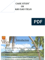 Case Study On Cabo San Viejo