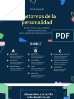 Cartilla Trastornos de Personalidad