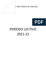 Actividades para Terapia de Lenguaje