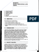 Budget - Meaning, Characteristics, Functions and Classification.