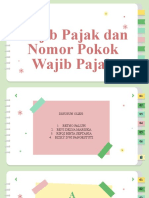 Kelompok 5 PPT Bab 2 Wajib Pajak Dan NPWP No Absen 17,18,19,20