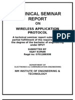 Technical Seminar Report On Wireless Application Protocol