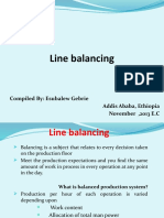 Line Balancing