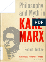 Philosophy and Myth Karl Marx by Robert Tucker