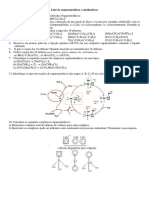 Lista de Organometálicos e Catalisadores - 2018