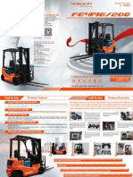 FE4P16/20Q: 4-Wheel Electric Forklift