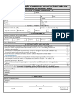 Anexos NDU 013 - Formulário de Solicitação de Acesso e de Cadastro