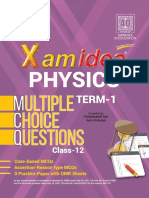 Xam Idea Physics Class 12 Term 1 MCQ