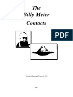 Billy Meier UFO Contact Notes Booklet For Audio Set