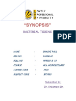 Bacterial Toxins