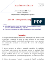 Aula 12 - Operações de Secagem - Parte 1