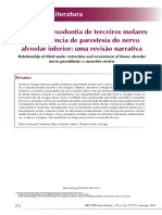 Relação Da Exodontia de Terceiros Molares e A Ocorrência de Parestesia Do Nervo Alveolar Inferior