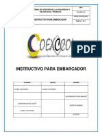 Instructivo para Embarcador