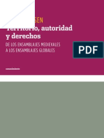 Saskia Sassen, Territorio, Autoridad y Derechos. de Los Ensamblajes Medievales A Los Ensamblajes Globales (Fragmento)