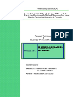 Module N°01 Se Situer Au Regard Du Metier Et de La Formation - BTP - TSPD