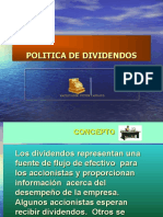 Politica de Dividendos