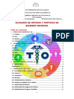 Glosario de Ortesis y Protesis de Miemrbo Inferior