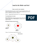 Corrosion Found in The Boiler and Feed Systems