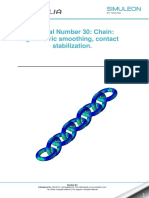 Abaqus Tutorial 30 - Chain - Stab - Simuleon