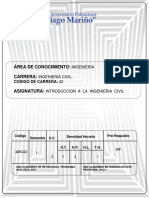 Instrucción A La Ingeniería Civil