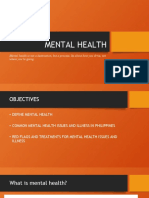 Mental Health: Mental Health Is Not A Destination, But A Process. Its About How You Drive, Not Where You're Going