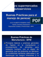 BMP para Supermercados y Autoservicios