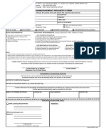 Reimbursement Request Form