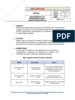 Manual de Mantenimiento de Infraestructura y Equipos Industriales